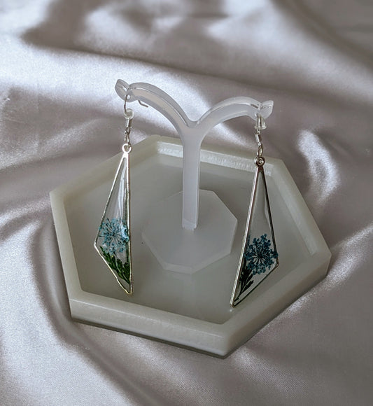 BOUCLES D'OREILLES FLEUR