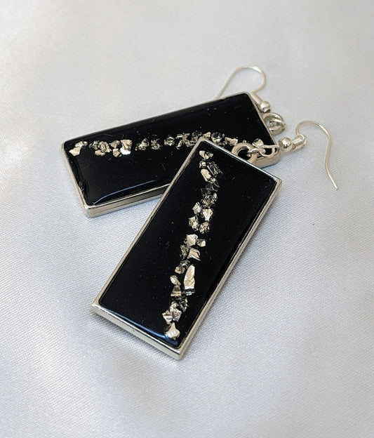 BOUCLES D'OREILLES ARGENTÉ