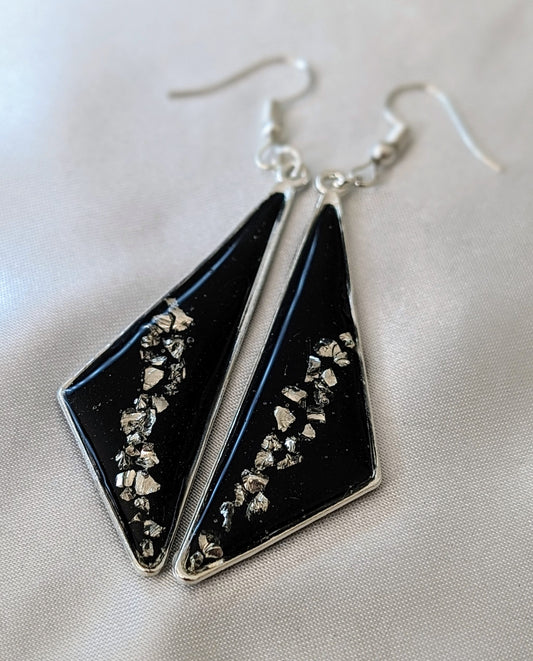 BOUCLES D'OREILLES ARGENTÉ