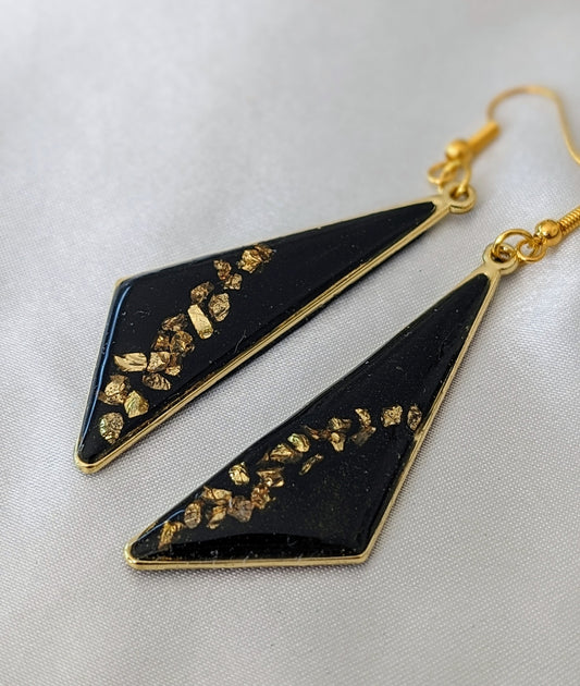 BOUCLES D'OREILLES DORÉ