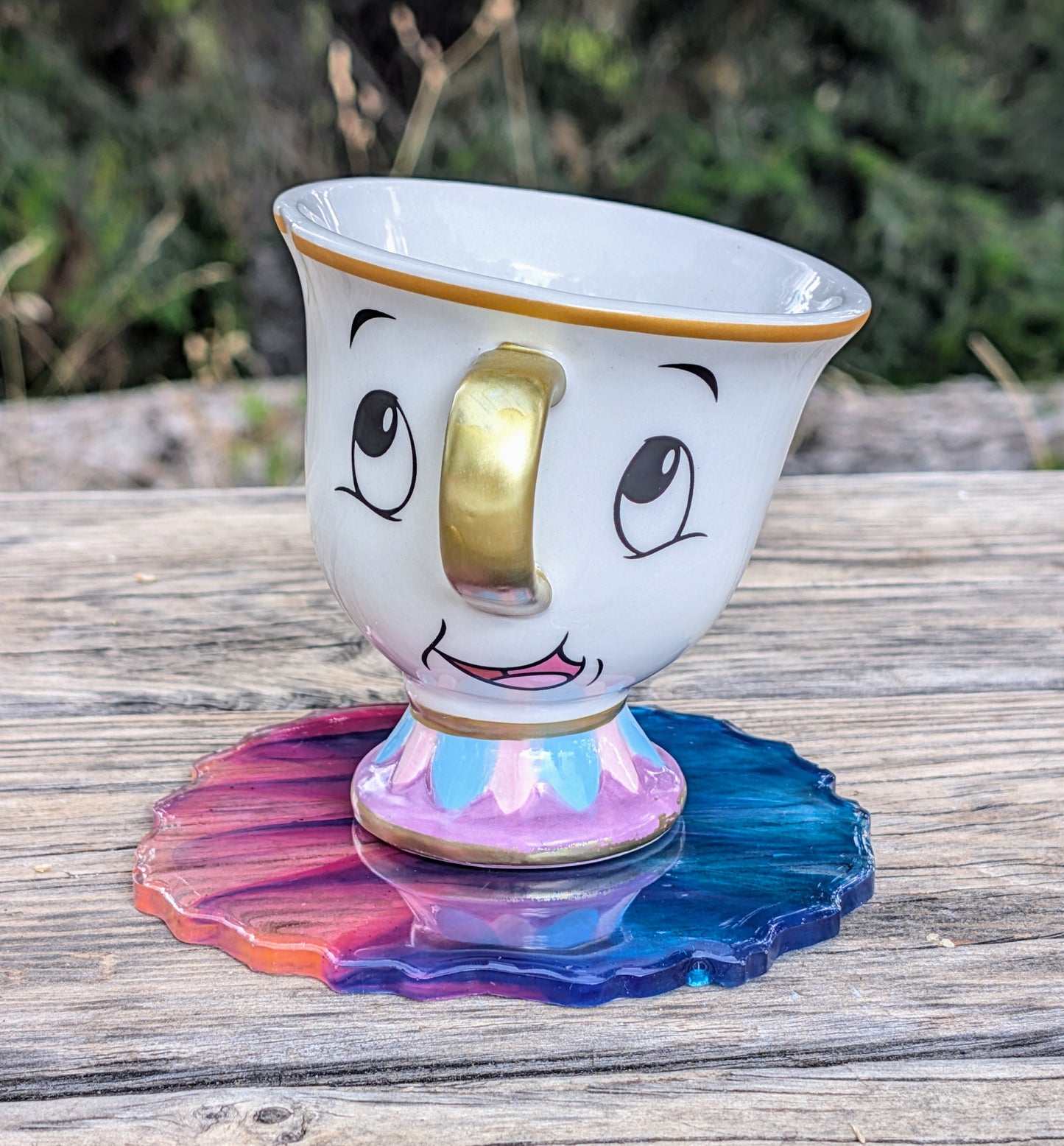 Sous-Verre Bicolore
