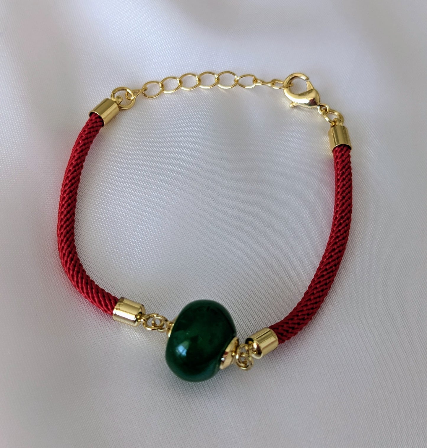 Bracelet Jade Vert