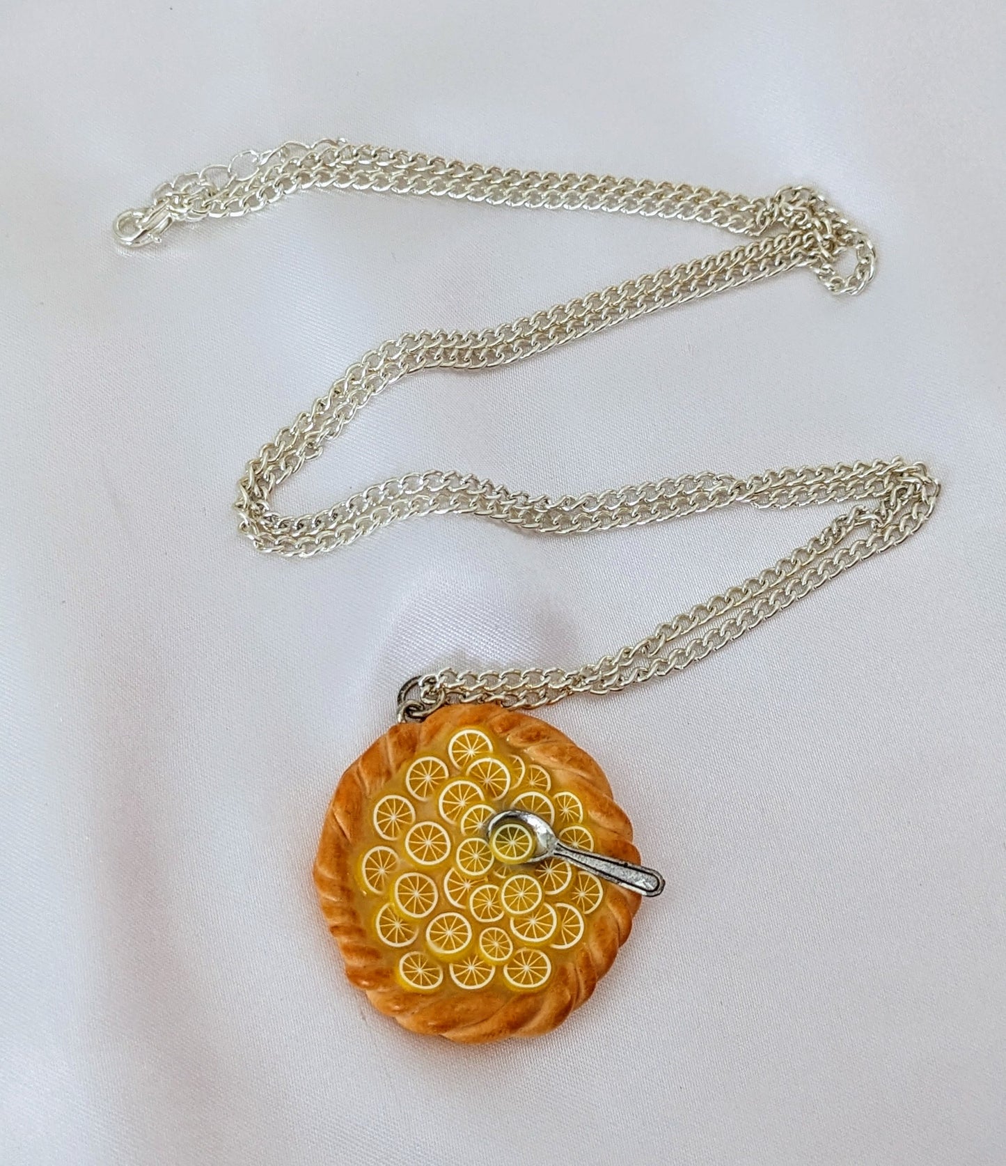 Collier tarte au citron