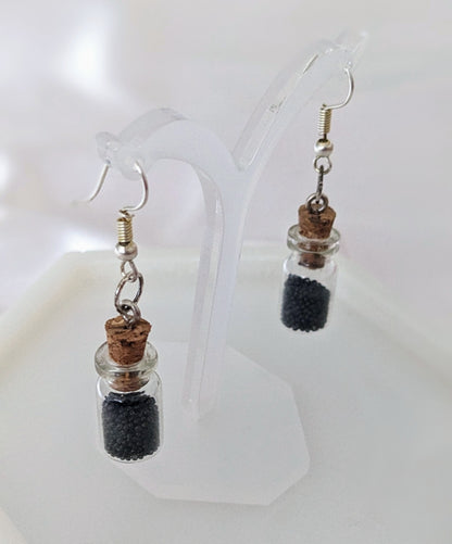 Boucles d'oreilles Fiole