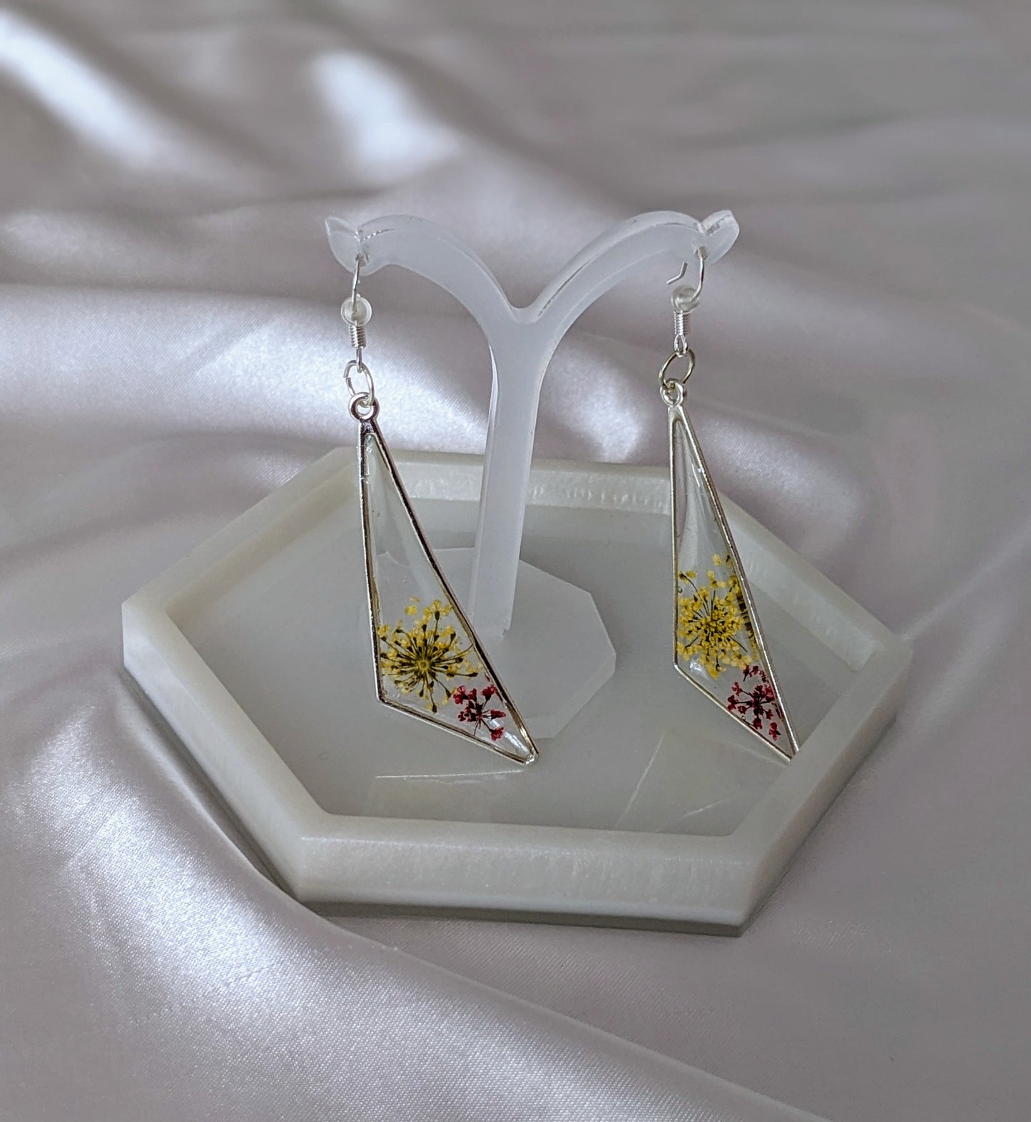 Boucles d'oreilles Fleur