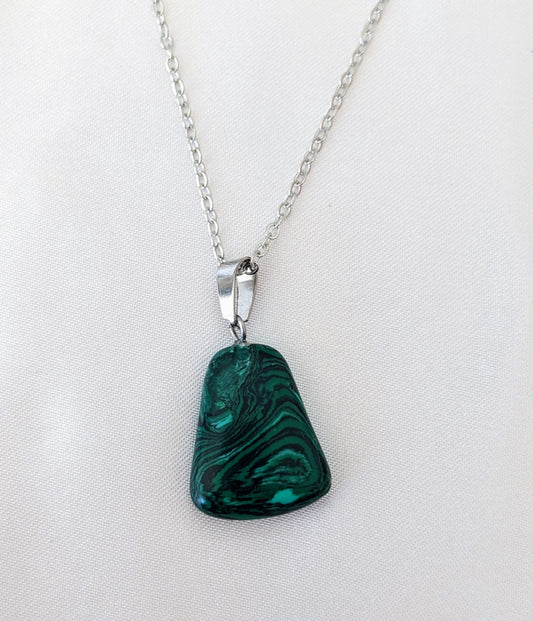 Collier Malachite