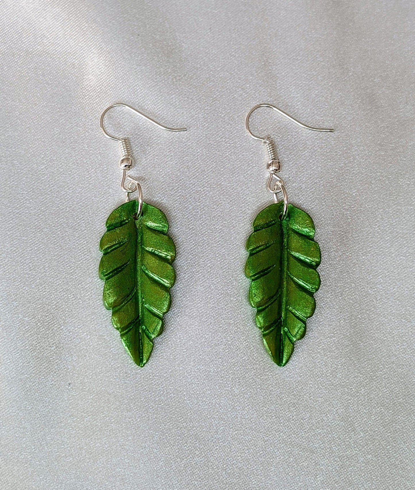 Boucles d'oreilles Feuilles