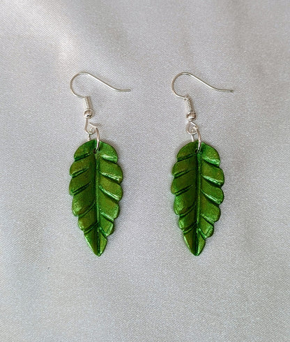 Boucles d'oreilles Feuilles