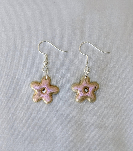 Boucles d'oreilles Fleur