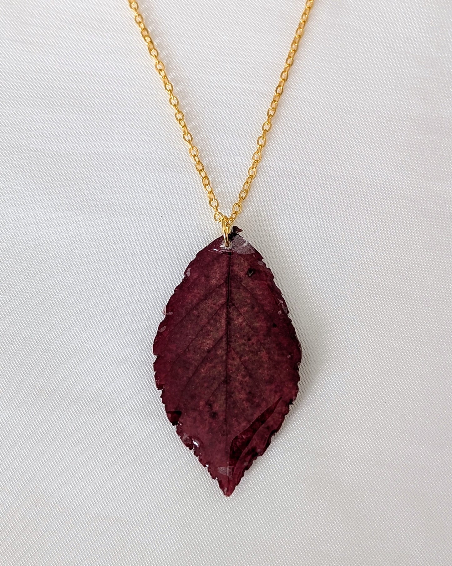 Collier Feuille