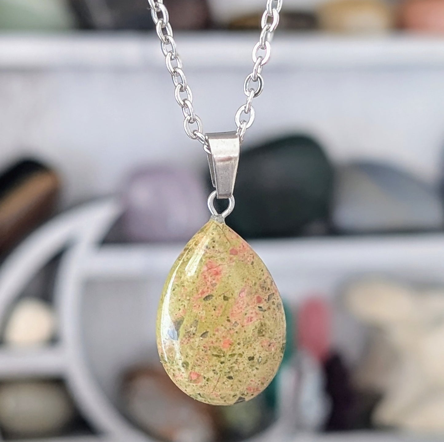 Collier Unakite