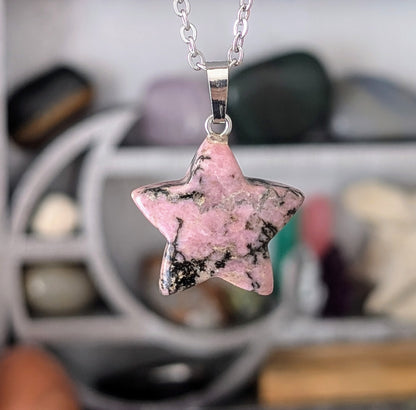 Collier Rhodonite