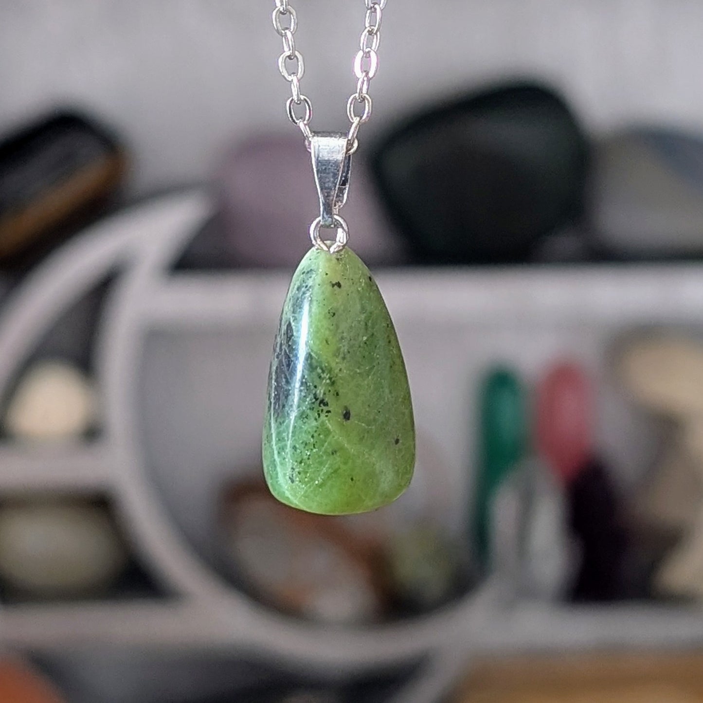 Collier Jade Nephrite