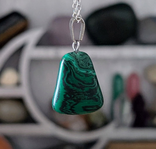 Collier Malachite