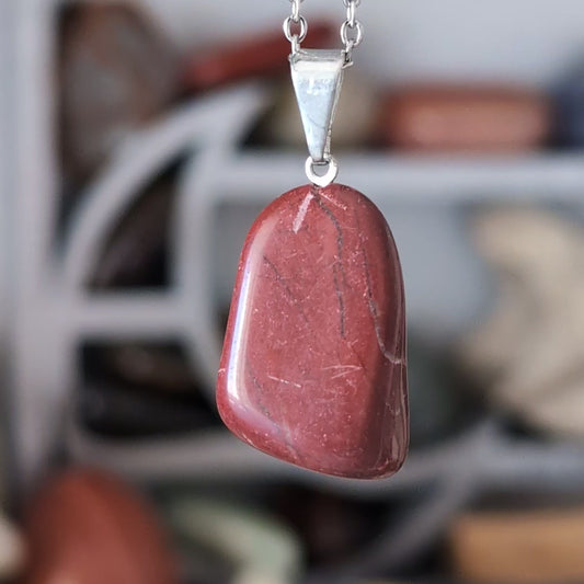 COLLIER JASPE BRESCHIA