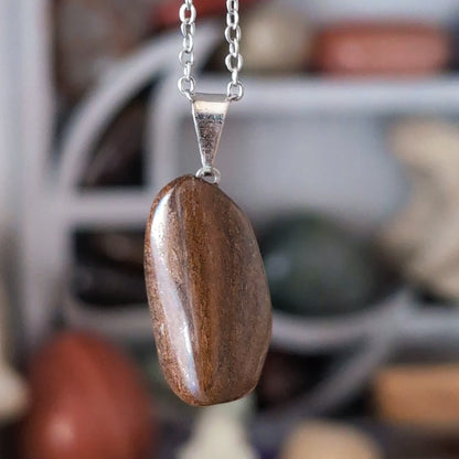 COLLIER BRONZITE