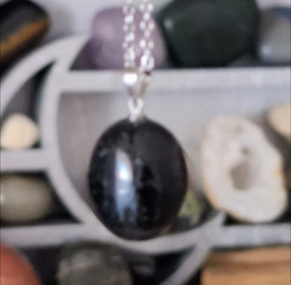 Collier Tourmaline Noire