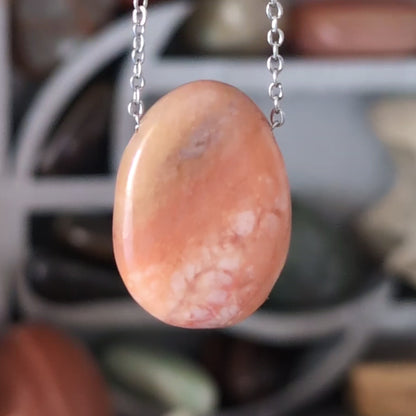 COLLIER AVENTURINE PÊCHE