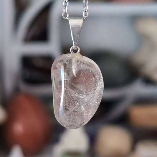 COLLIER QUARTZ FUMÉ