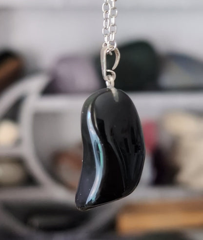 Collier Obsidienne œil Céleste