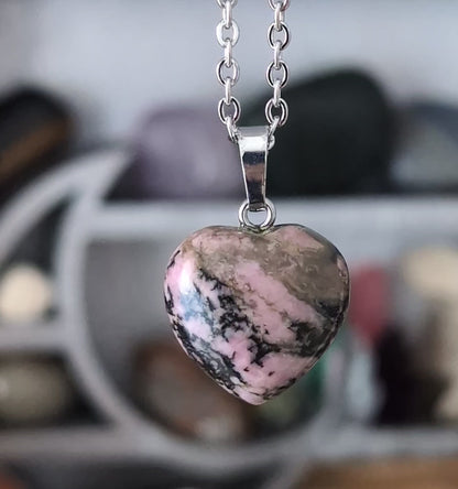 Collier Rhodonite