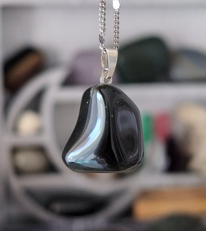 Collier Obsidienne œil Céleste