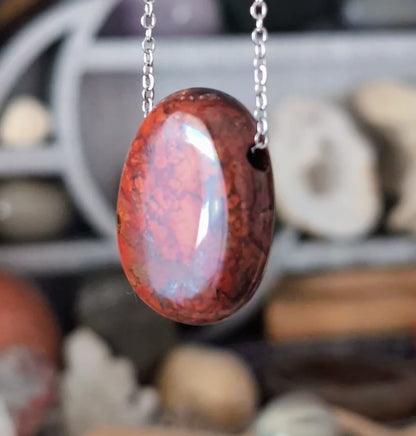 Collier Jaspe Breschia