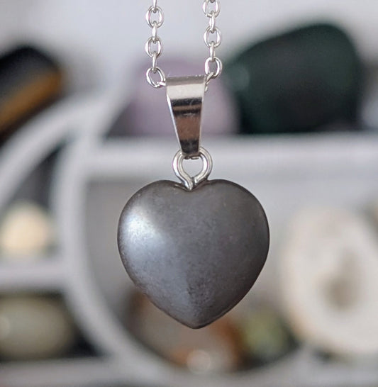 Collier Mini Hématite Mate