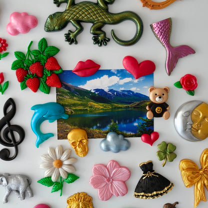 MAGNET TRÈFLE À 4 FEUILLES