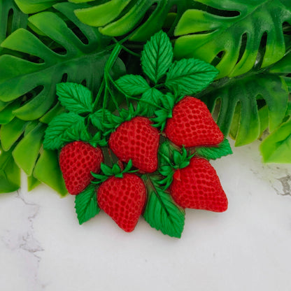 MAGNET BOUQUET DE FRAISES