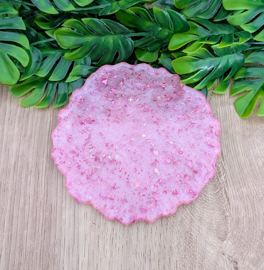 Sous-Verre Rose Nacré